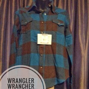 Wrangler Wrancher Shirt Size Small New w/Tags